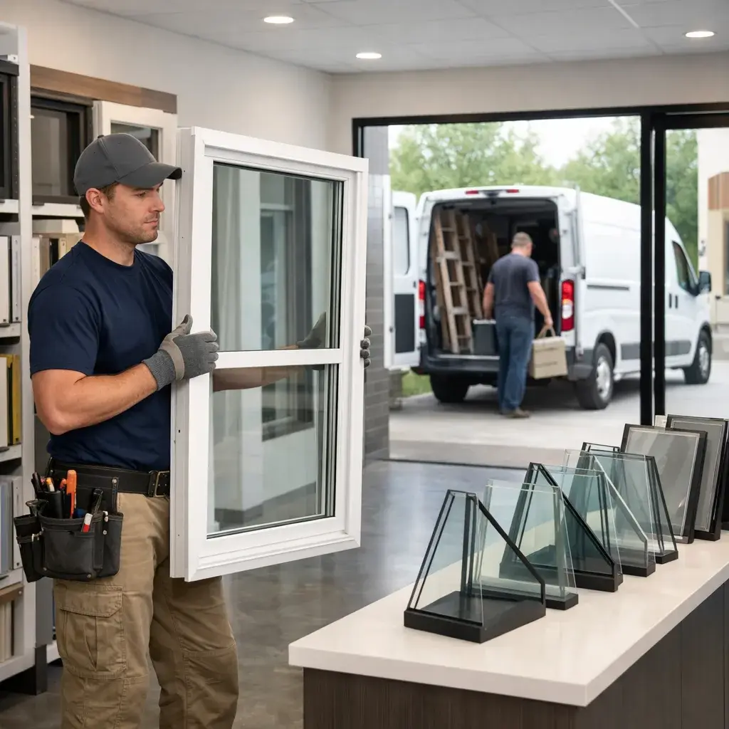 Cape Charles — window installation
